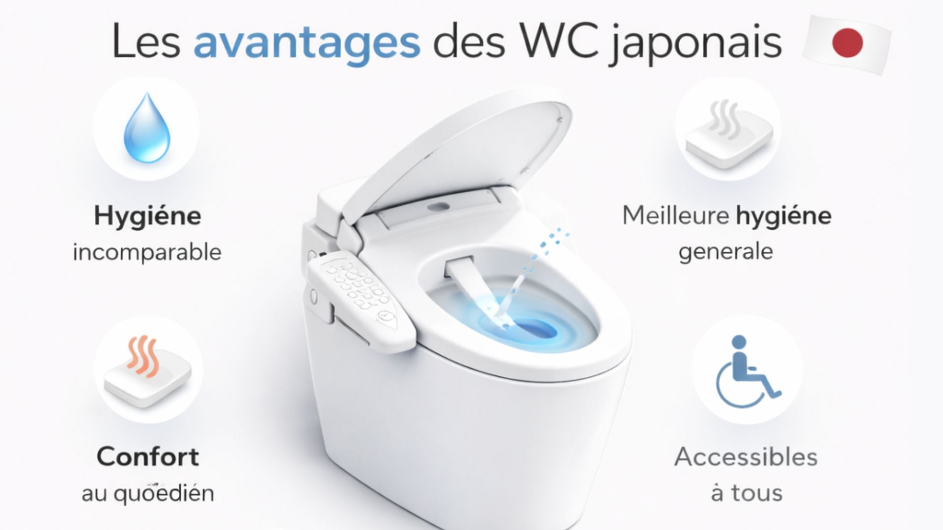 Les avantages des WC japonais